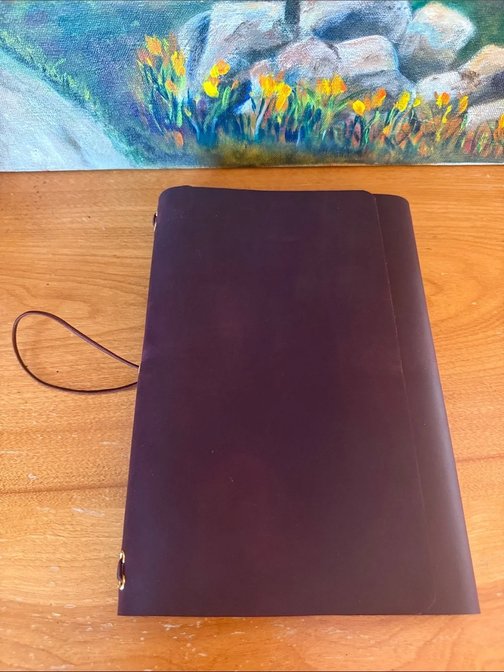 Handmade Leather Traveler's Notebooks A5 - Louise Carmen Style